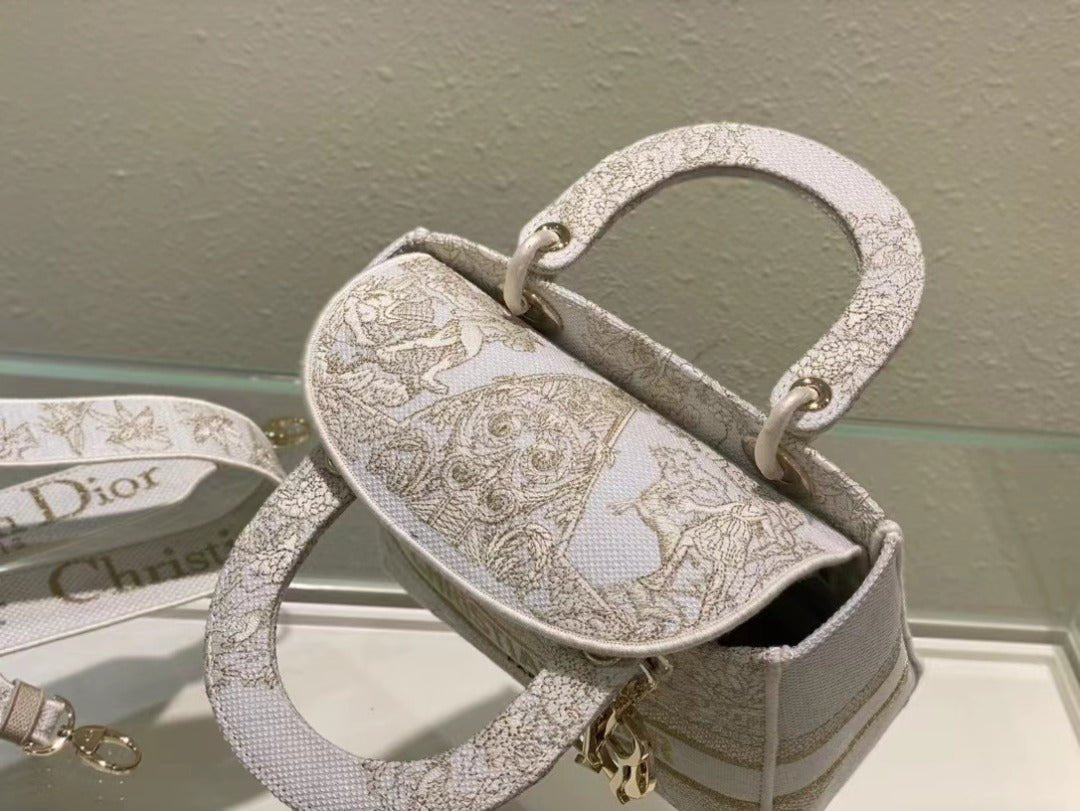 Christian Dior Medium Lady D-Lite Bag 24cm