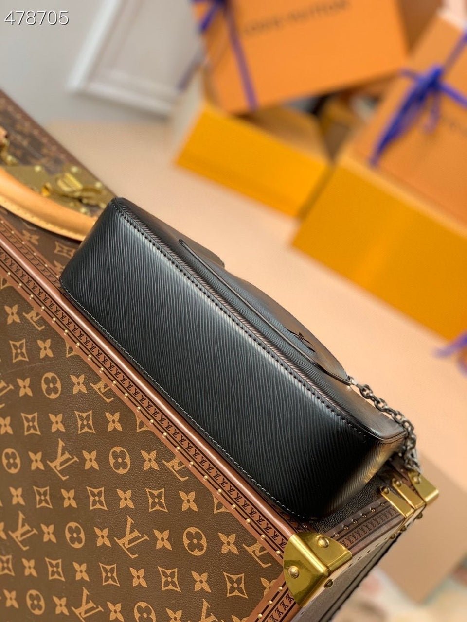 Louis Vuitton Marelle Bag 25cm Epi Canvas Spring/Summer Collection M80794, Black