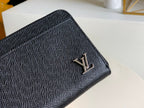 Louis Vuitton Monogram Wallet 19cm Black