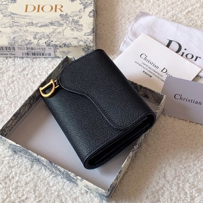 Christian Dior Black Wallet 11cm