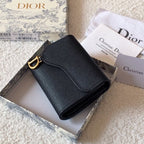 Christian Dior Black Wallet 11cm