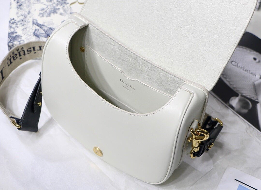 Christian Dior White Crossbody Bag 27cm