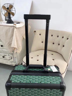 Louis Vuitton Rolling Vali In Green 20 Inch