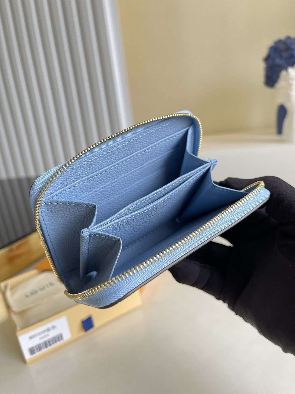 Louis Vuitton Monogram Wallet 11cm Blue