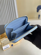 Louis Vuitton Monogram Wallet 11cm Blue