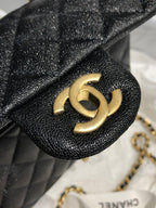 Chanel Classic Flap Bag 20cm Black
