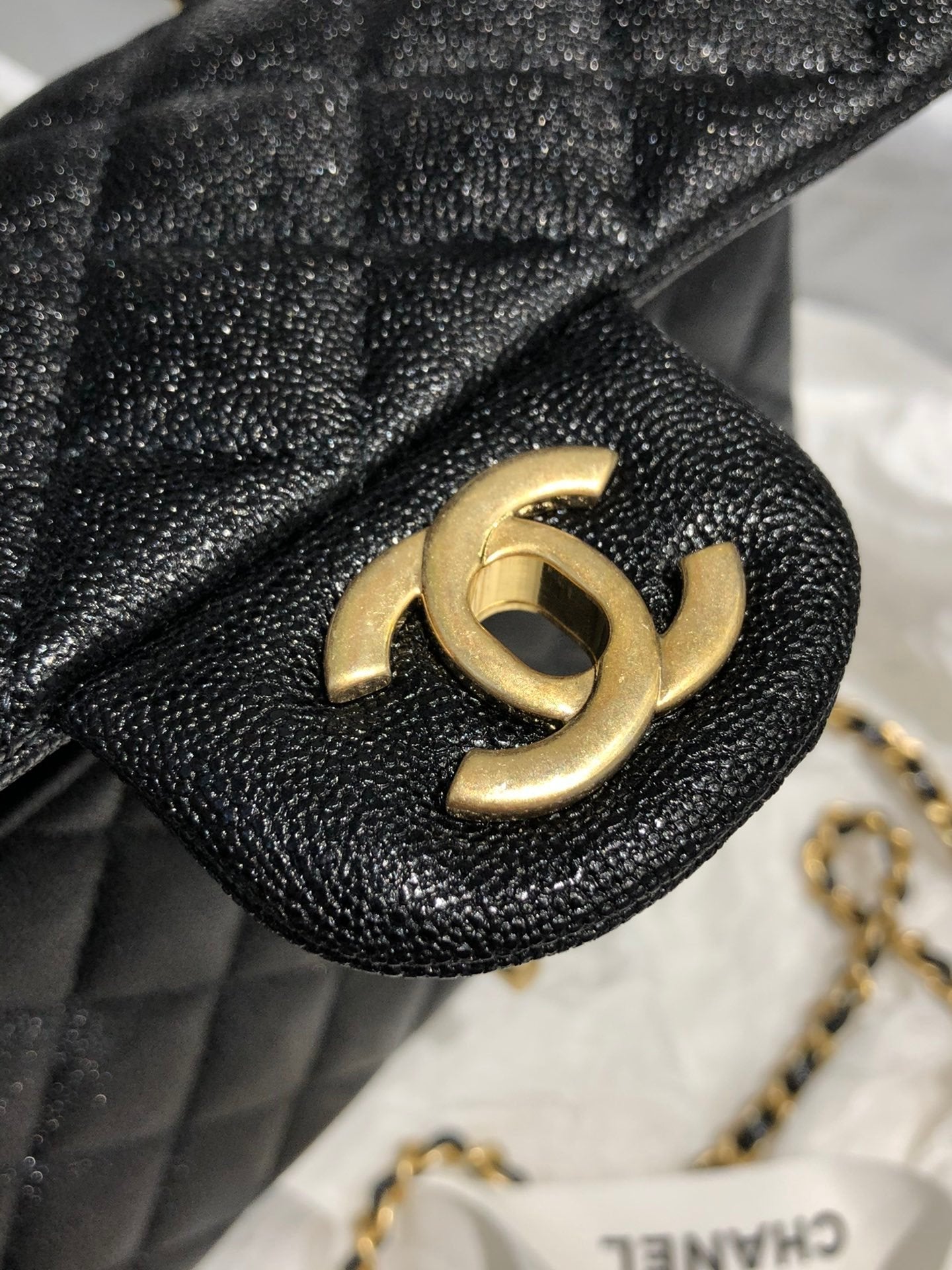 Chanel Classic Flap Bag 20cm Black