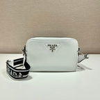 Prada Bag With Shoulder Strap White For Women, Women’s Bags 8.6in/22cm