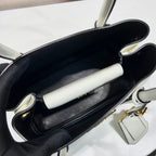Prada Double Saffiano Mini Bag Black For Women, Women’s Bags 9.8in/25cm