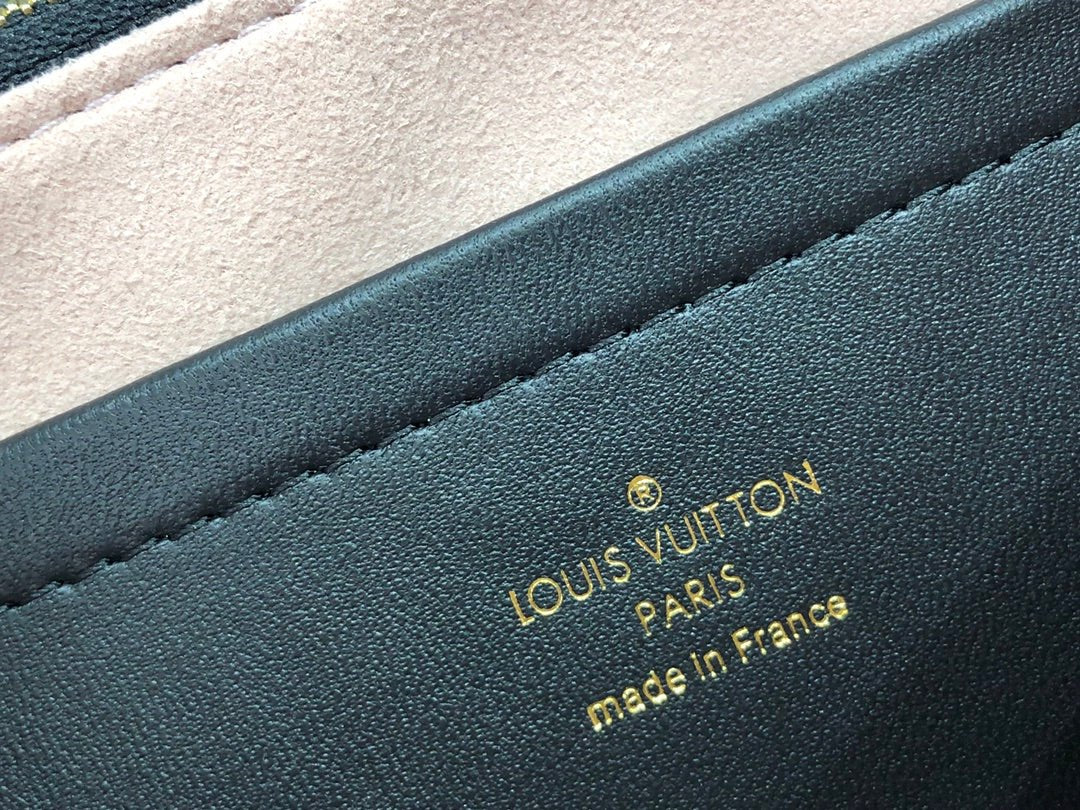 Louis Vuitton POCHETTE COUSSIN 20cm Black