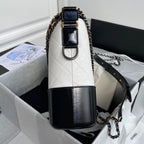 Chanel Gabrielle Hobo Bag Color 28 cm Black & White