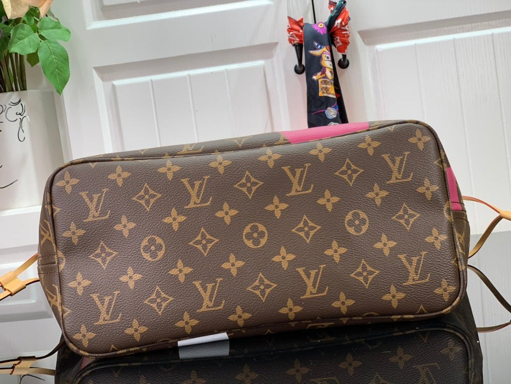 Game on neverfull MM tote bag
