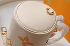 Louis Vuitton Monogram 20cm White Cream