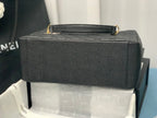 Chanel Tote Bag Spring Collection Gold Hardware 33cm Black