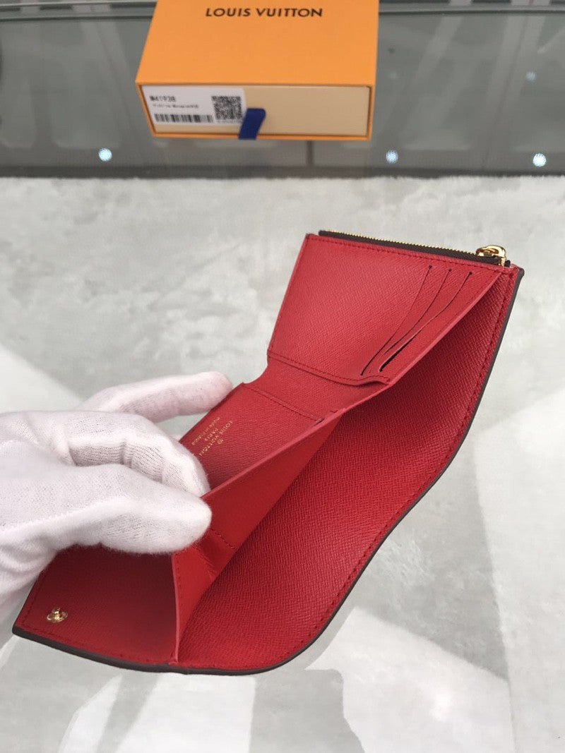 Louis Vuitton Monogram Wallet 12cm Brown