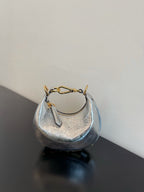 Fendi Nano Fendigraphy 17cm Silver