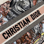 Christina Dior Medium Book Tote Bag 36cm Muticolor