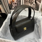 Chanel Co Co Shoulder Flap Bag 29cm Black