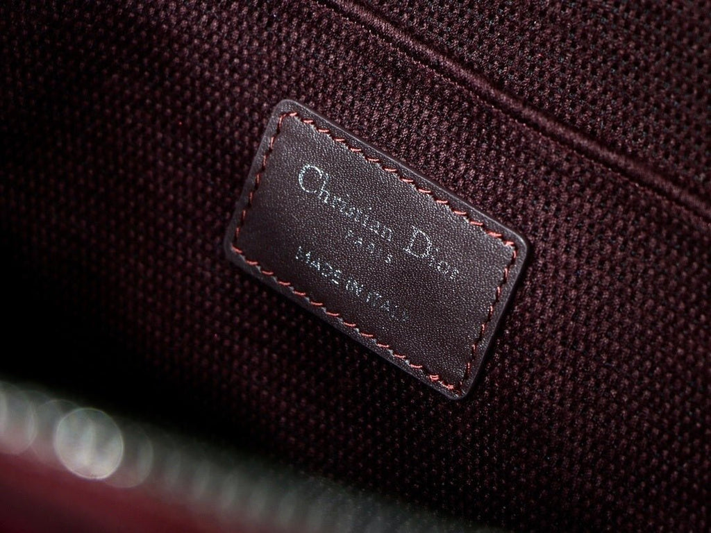 Christian Dior Red Handle Bag 24cm
