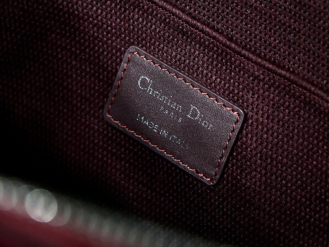 Christian Dior Red Handle Bag 24cm