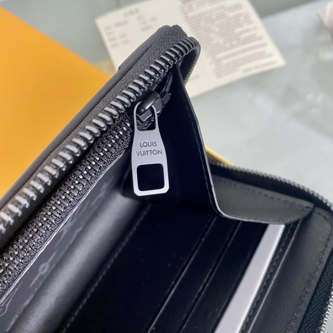 Louis Vuitton Zippy Wallet Trunk 20cm Black