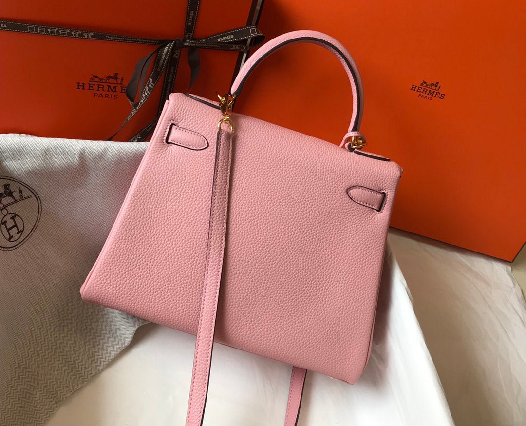 Hermes Kelly 28cm Bubblegum Pink Togo Bag For Women, Women’s Handbags, Shoulder Bags 11in/28cm