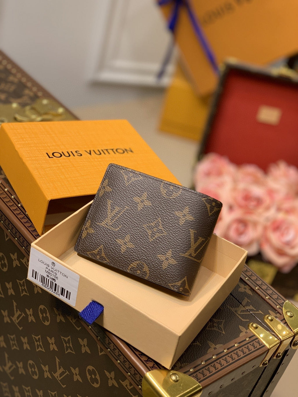Louis Vuitton Monogram Wallet 11cm Brown