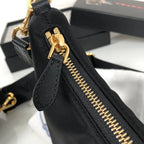 Prada Re-Edition 2005 Re-Nylon Bag Black For Women, Women’s Bags 8.6in/22cm