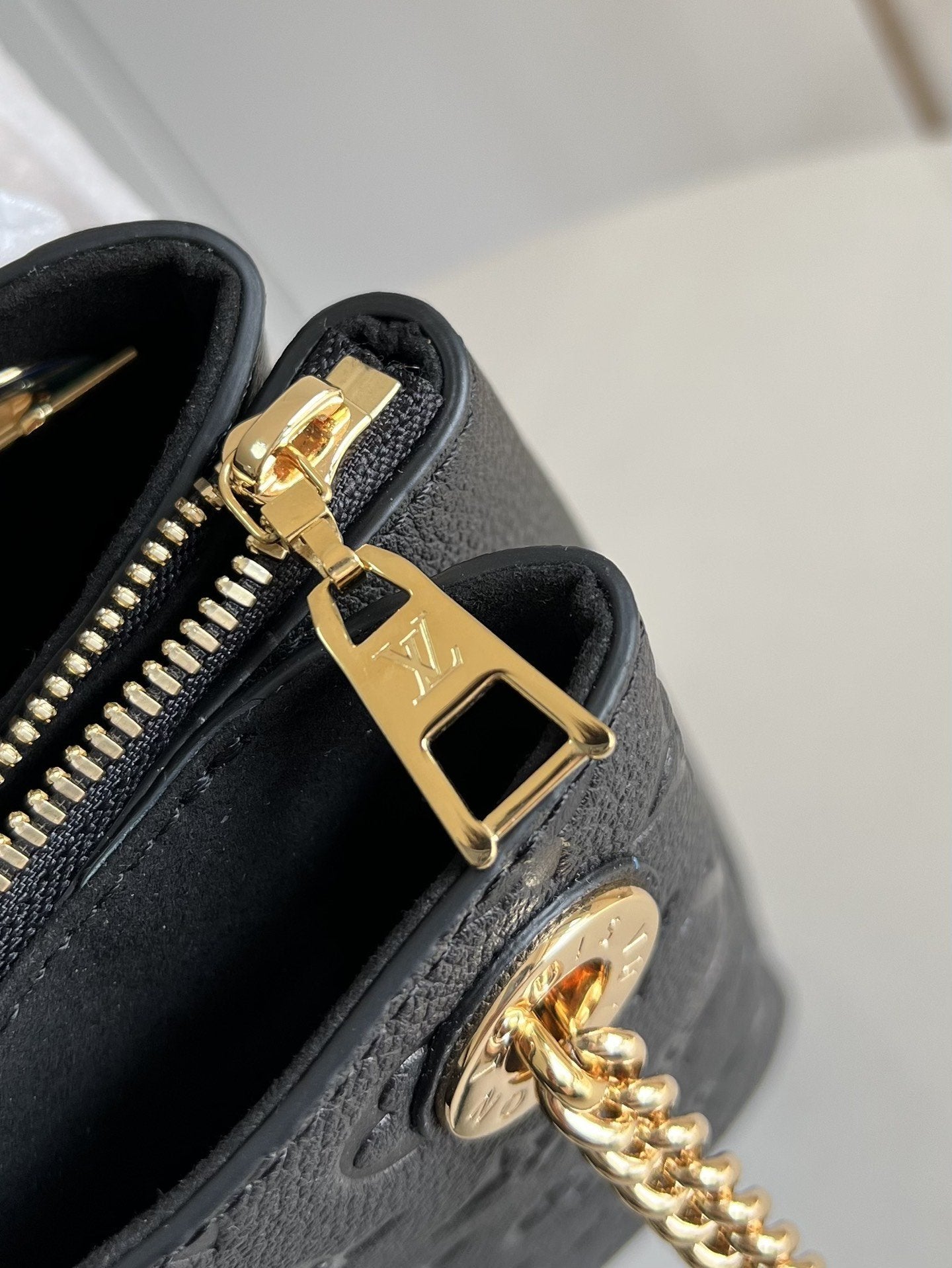 Louis Vuitton Black Monogram Canvas Surene MM Bag 36cm Black