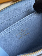 Louis Vuitton Monogram Wallet 11cm Blue