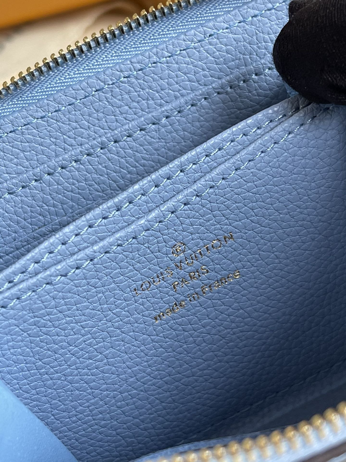 Louis Vuitton Monogram Wallet 11cm Blue