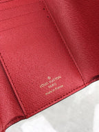 Louis Vuitton Monogram Wallet 12cm Brown