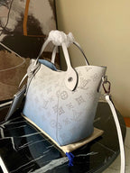 Louis Vuitton Handle Bags 23cm White-Blue