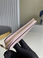 Louis Vuitton Monogram Wallet 11cm Pink