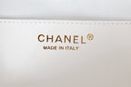 Chanel Mini Heartbag Gold Hardware AS3191 16.5cm White