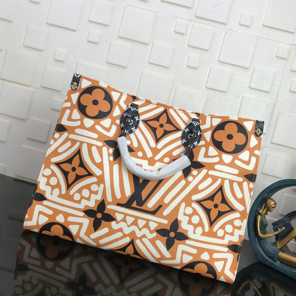 Louis Vuitton On The Go GM Tote Bag 41 cm, Orange