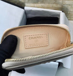 CO-CO Chanel CC Chain Logo Card Holder 12cm
