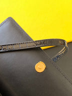 Saint Laurent Sunset Chain Bag With Gold Hardware 19cm