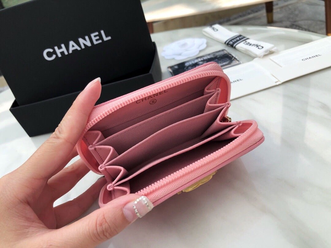 CO-CO Chanel Zipped Coin Purse 11cm