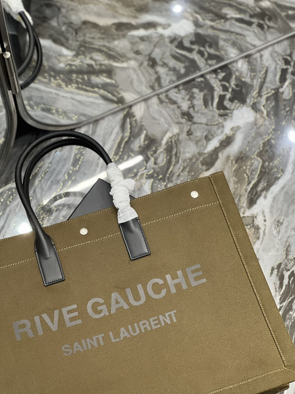 Saint Laurent Rive Gauche Tote Bag 48cm