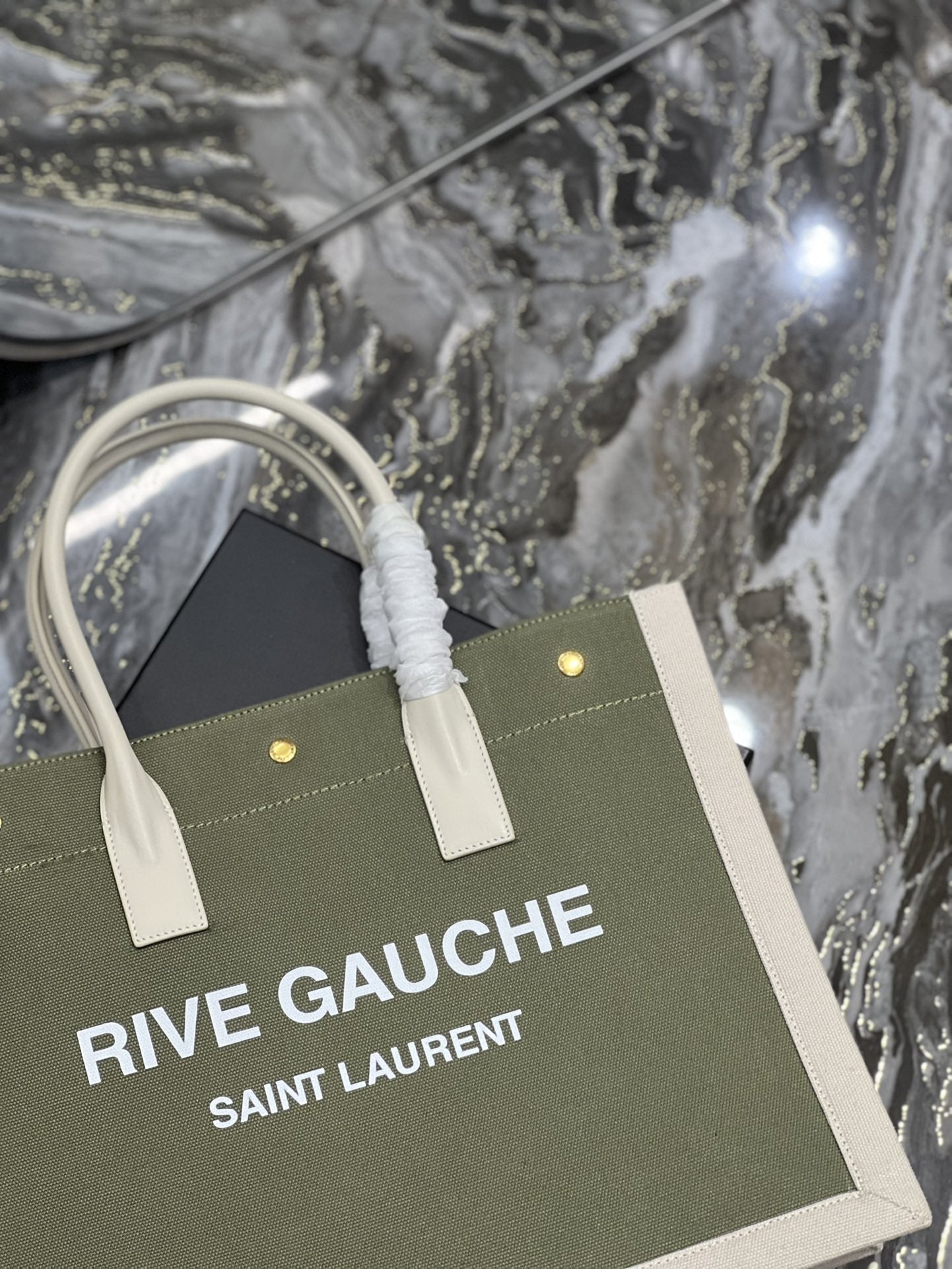 Saint Laurent Rive Gauche Tote Bag 39cm
