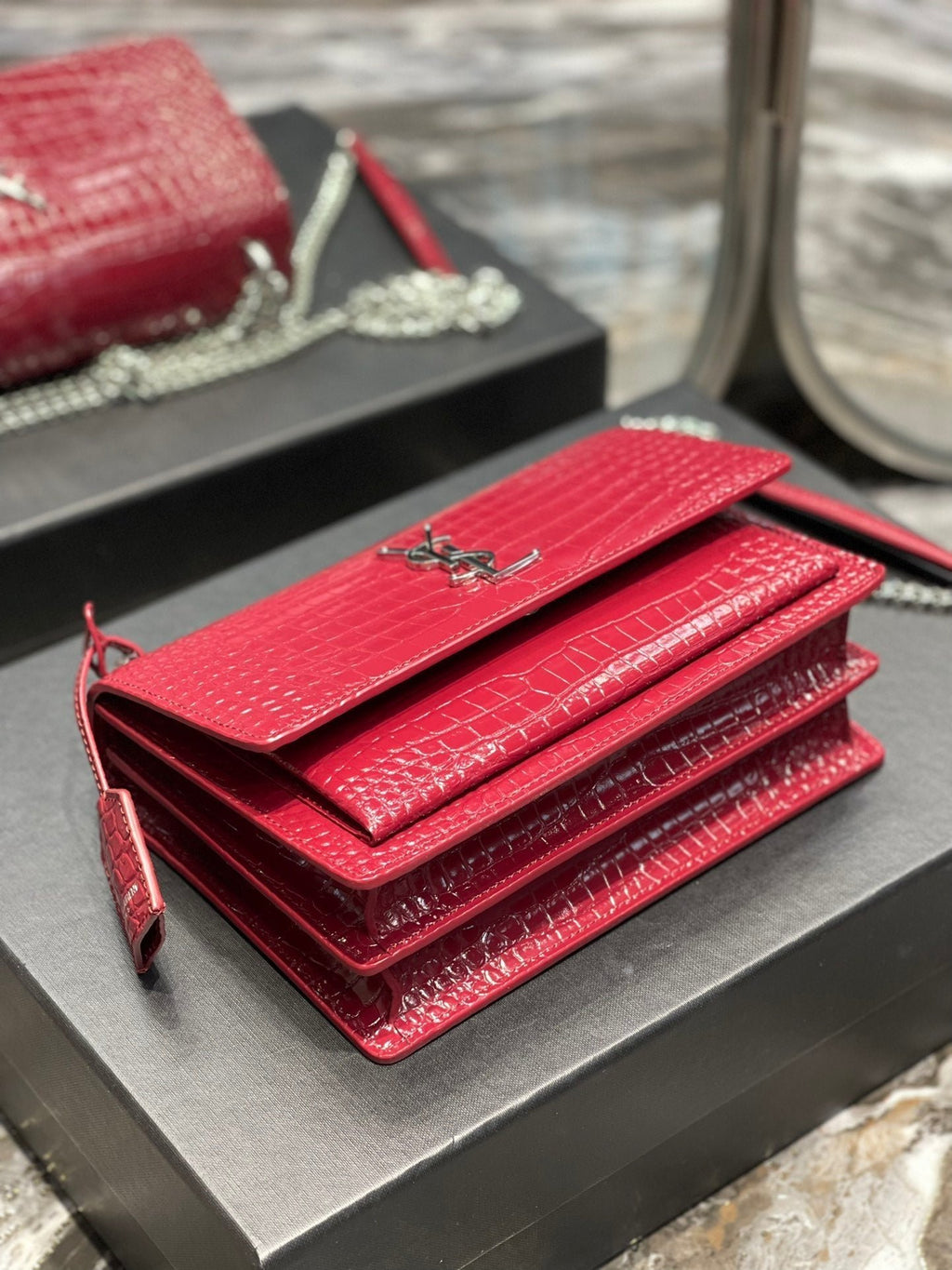 Saint Laurent Sunset Medium Chain Bag 22cm