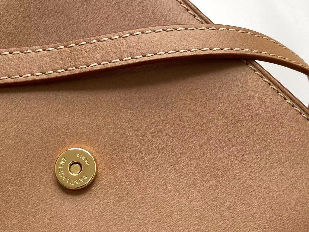 Saint Laurent Kaia North/South Satchel With Gold Hardware 16cm