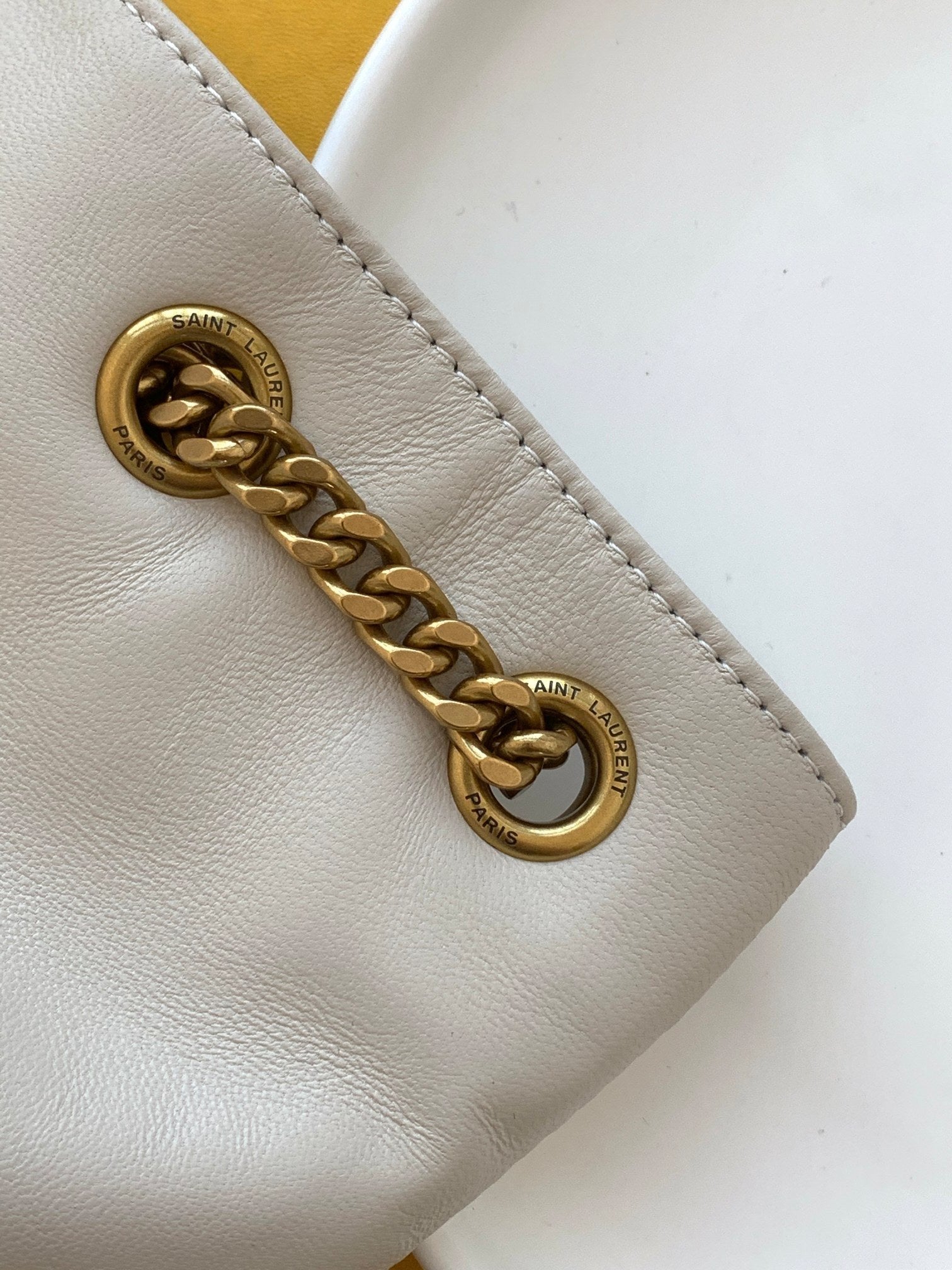 Saint Laurent Joe Backpack With Gold Hardware 22cm