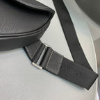 Christian Dior Saddle Bag Black Ultramatte Calfskin 29 cm