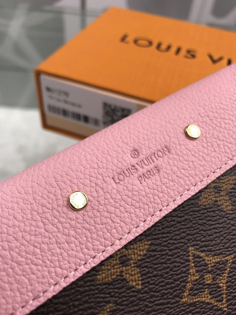 Louis Vuitton Monogram Wallet 19cm Brown