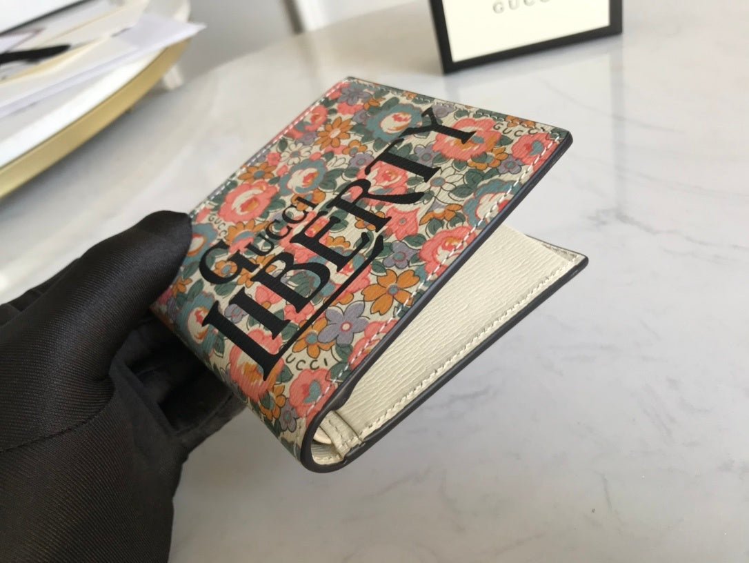 Floral Print Short Wallet 11cm