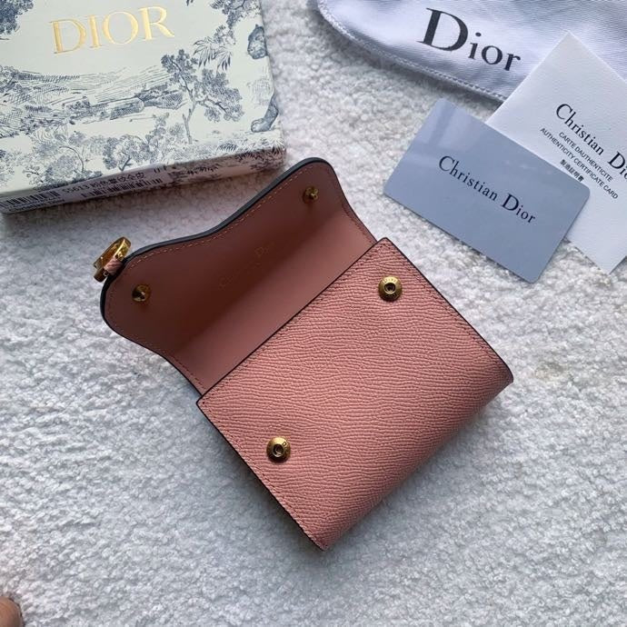Christian Dior Pink Wallet 11cm