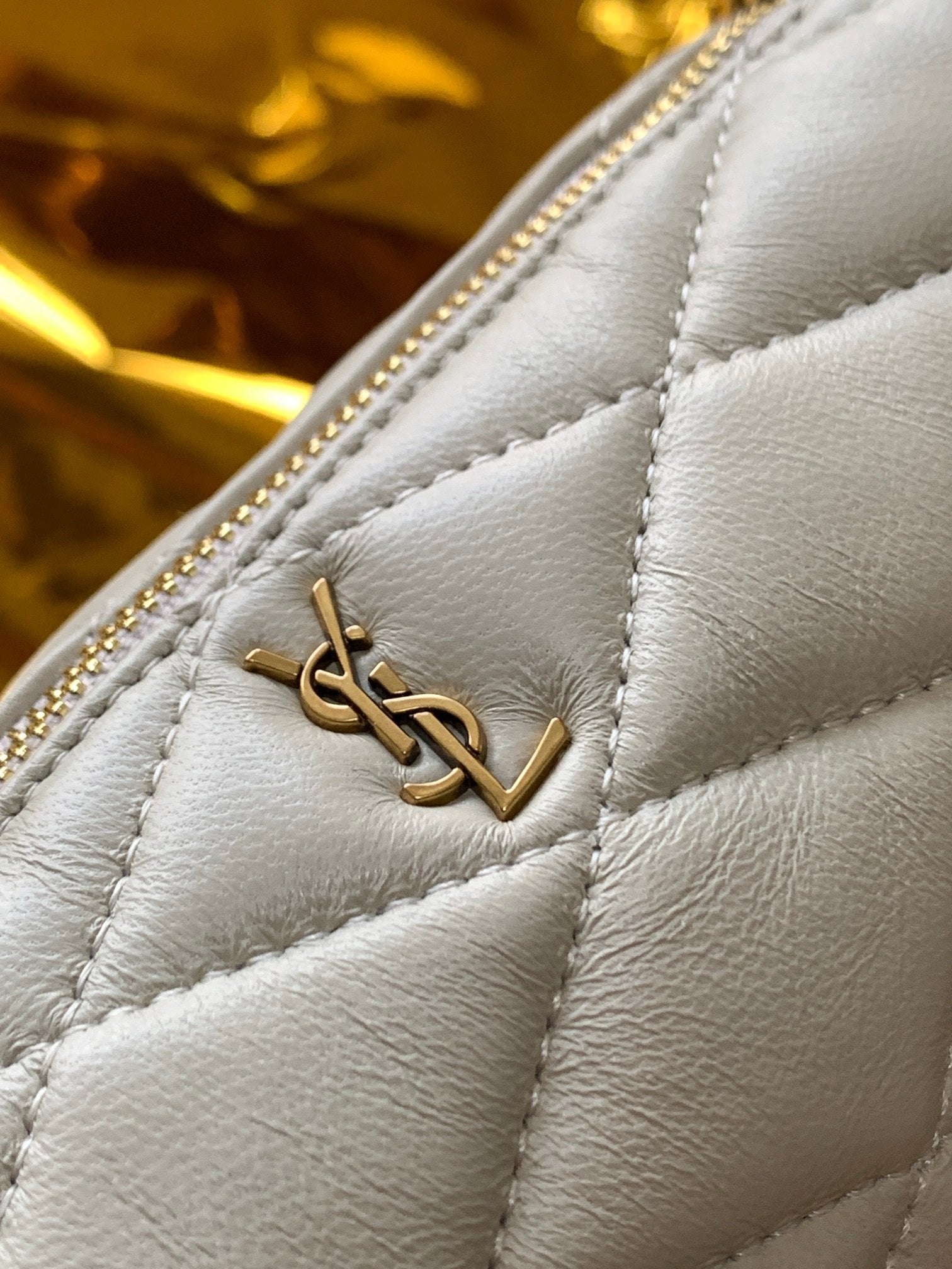 Saint Laurent Sade Mini Tube Bag For Women 20cm Vitage White YSL 699703AAAJU9207