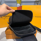 Louis Vuitton Avenue Sling Bag 32cm Damier Infini Canvas Spring/Summer Collection N41720, Black